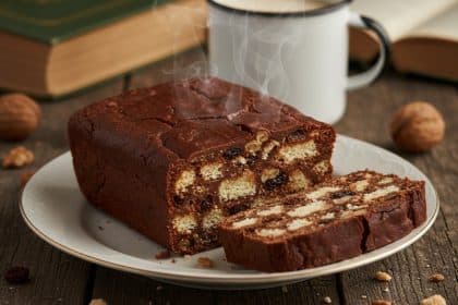 Domowy blok czekoladowy – smak dzieciństwa